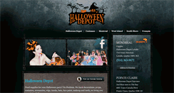 Desktop Screenshot of halloweendepot.ca